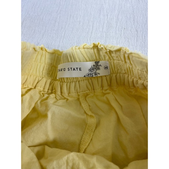 2- Altar'd State Raleigh Layered Lace Shorts Womens XS Denim Mini Academia Boho‎ - Picture 12 of 14